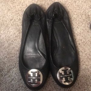Black Tory Burch flats